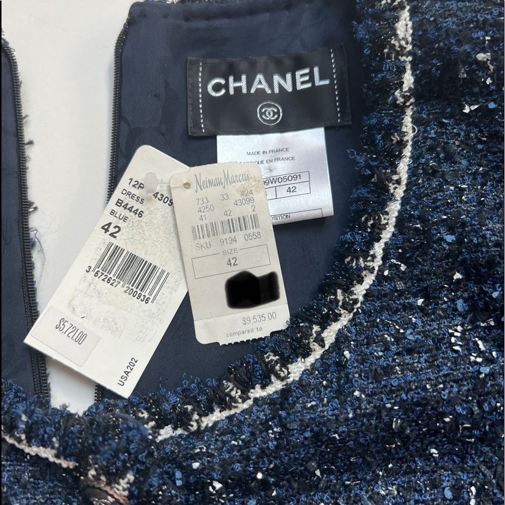 BRAND NEW CHANEL DRESS WITH TAGS
